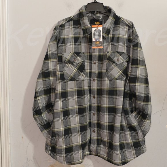 shirt jacket bonded with thermal lining Lee - Picture 1 of 9